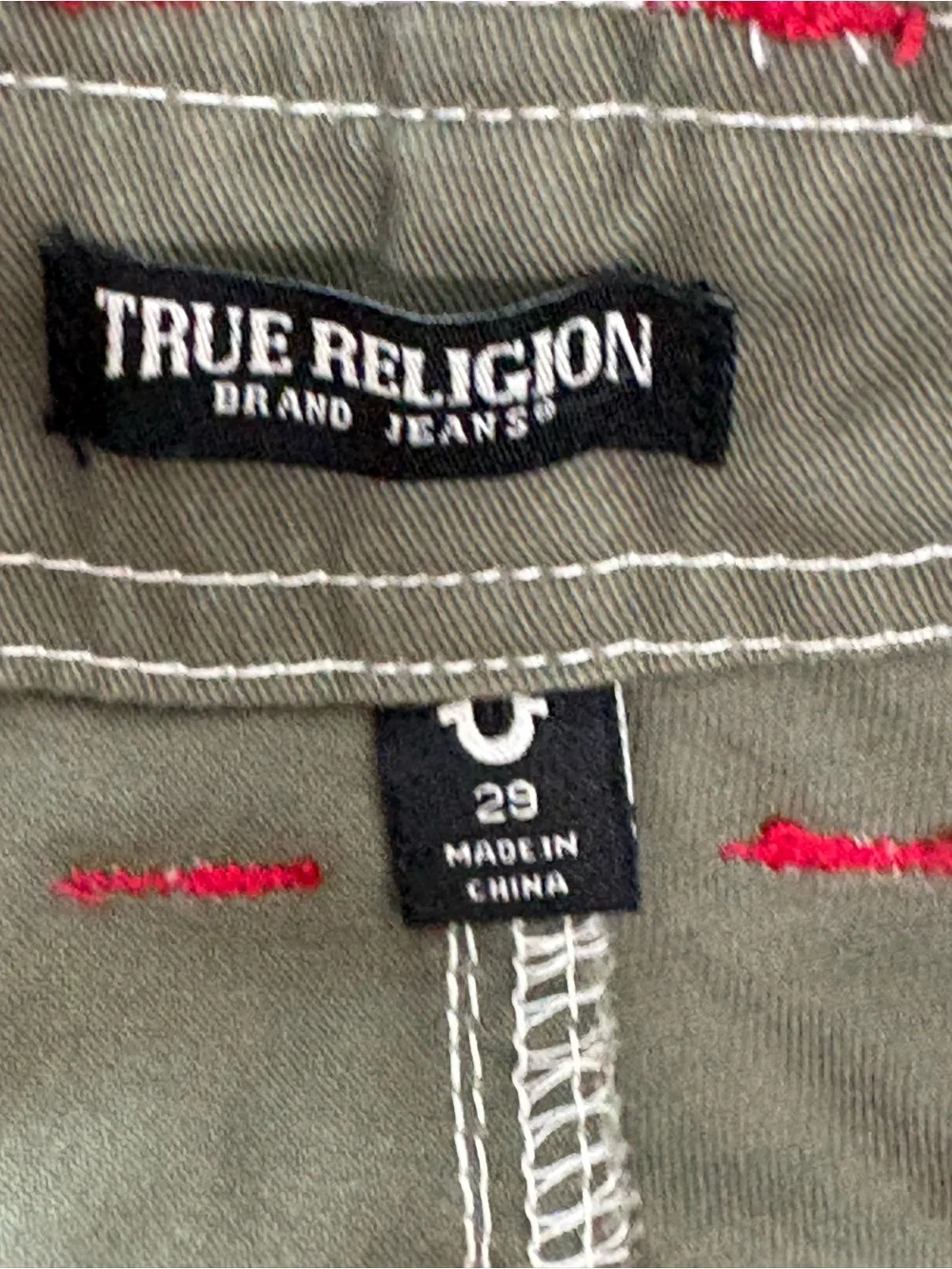 True Religion classic cargo